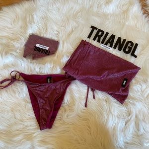 NEW TRIANGL MICA GRAPE SPARKLE